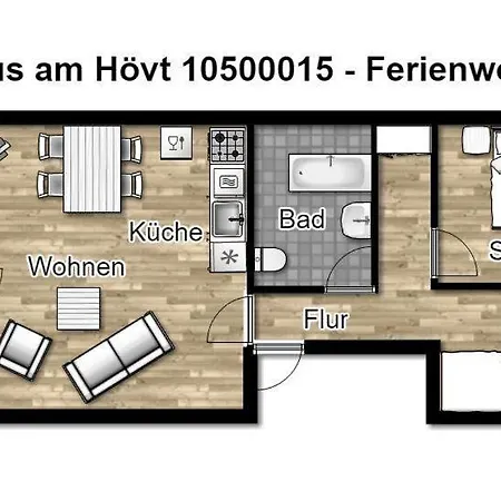 Haus Am Hoevt - 15 * ゲーレン